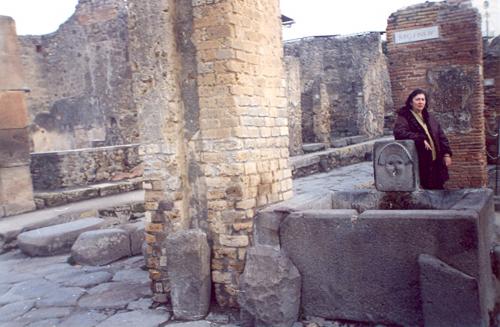 На руинах Помпеи