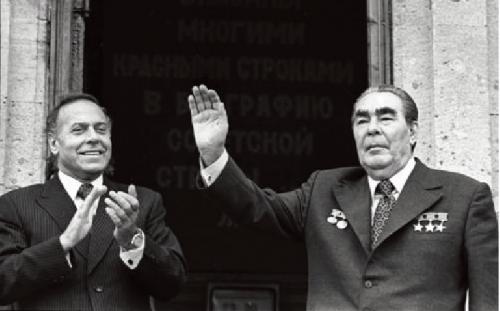 Брежнев и Алиев